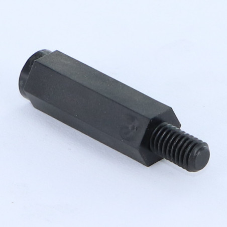 1 x Kupplungsmutter Sechskant Männlich weiblich M3X10 Schraubenschlüssel 6 MÄNNLICH 8 mm Nylon