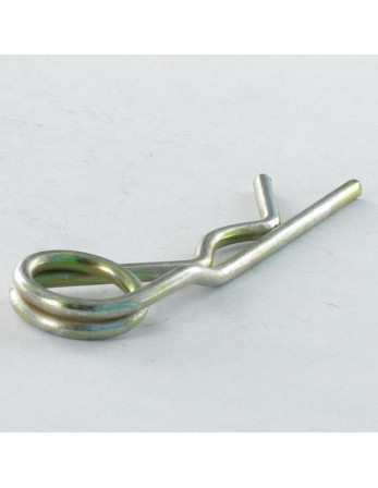 1 x Splint Federstecker Doppelt 4 Verzinkt
