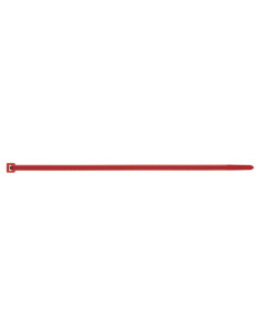 Schlauchschelle Nylon Rot 4,8 x 200