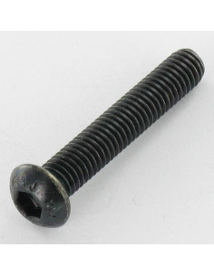 Metallschrauben Edelstahl A2 Schwarz Flachrundschraube...