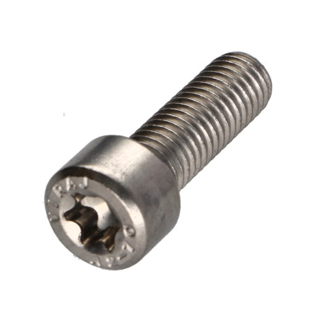 1 x Metallschrauben Zylindrischer Flachkopf T50 Edelstahl A2 M10x40 Gesamtgewinde