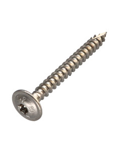 Spanplattenschrauben Edelstahl A2 8x70 Mit Gewinde 50 T40...
