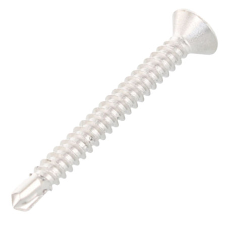 1 x Selbstbohrende Schrauben Senkkopfschraube 5,5 x 70 T25 Edelstahl AISI 410