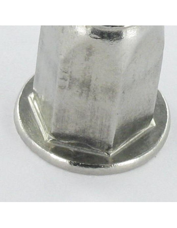 1 x Blindnietmuttern Edelstahl Flachkopf...
