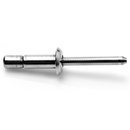 1 x Blindniet HIGHBOLT Standard-Rundkopf Voll Edelstahl 6,4 x 14