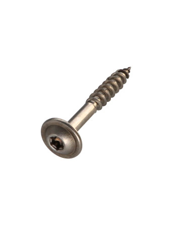 1 x Spanplattenschrauben Edelstahl A2 8x60 Mit...