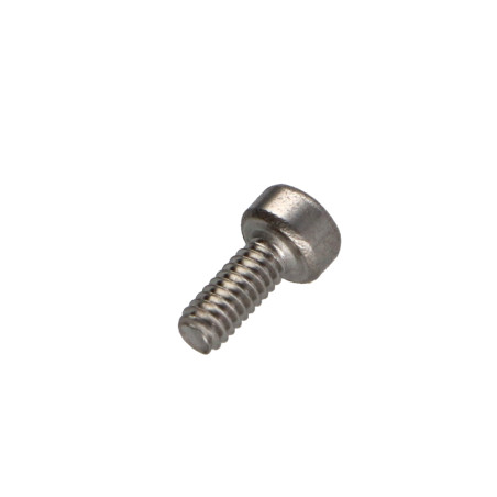 1 x Metallschrauben Zylindrischer Flachkopf T6 Edelstahl A2 M2X6 Gesamtgewinde Mikroschrauben