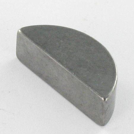 1 x Passfeder halbrund Rohstahl 10x13 Länge 44