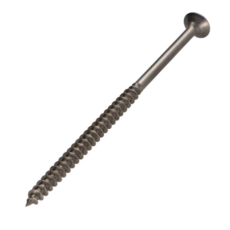 1 x Spanplattenschrauben Edelstahl A2 Senkkopfschraube Pozi 5x100 Teilgewinde