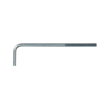 1 x Haken Metalle große Länge M16X500 Mit Gewinde 150 Haken 100 Verzinkt
