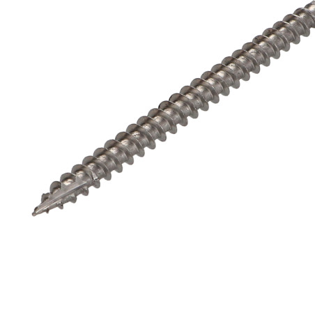 1 x Spanplattenschrauben TEKOR Edelstahl A2 Senkkopfschraube Gezahnt T25 5x100 Mit Gewinde 60 cut Bohrspitze mit Typ 17