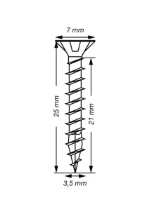 Spax T-STAR MEHR Senkkopfschraube T15 Edelstahl A2 3,5 x... 2
