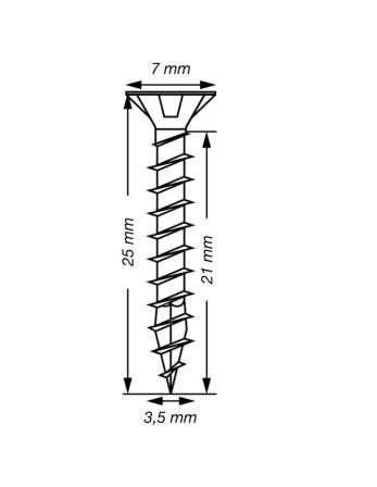 1 x Spax T-STAR MEHR Senkkopfschraube T15...