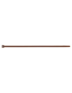 Schlauchschelle Nylon Braun 2,5 x 100
