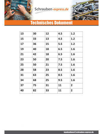 1 x Sicherungsscheibe mit Außenzapfen Edelstahl...