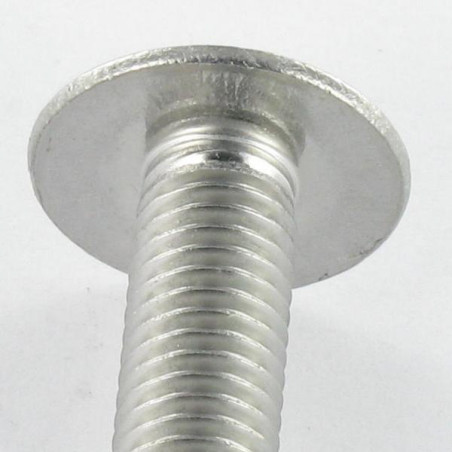 1 x Schraube Flachrundkopfschraube Gespalten Edelstahl A2 M5X60
