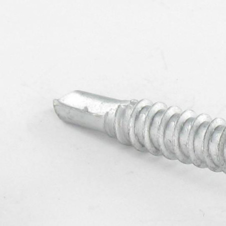 1 x Selbstbohrende Schrauben Zylindrischer Flachkopf Pozi 4,8 x 25 Edelstahl AISI 410