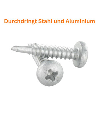 1 x Selbstbohrende Schrauben Zylindrischer...
