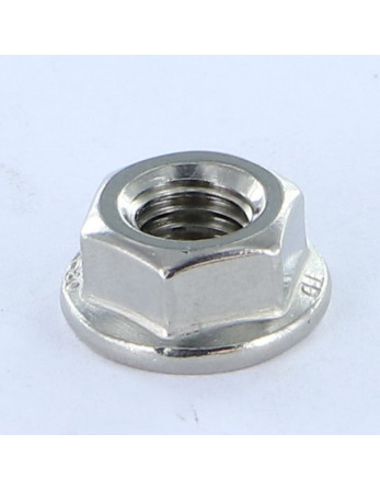 1 x Muttern Glatte Flansche M8 Edelstahl A4 80