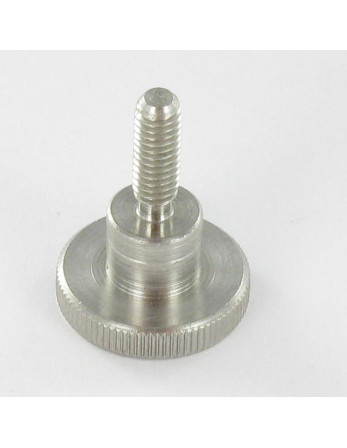 1 x Metallschrauben Gerändelt M4x10 Edelstahl A1