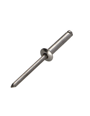 1 x Niet Blind Alle Edelstahl A4 Flachkopf 4x18