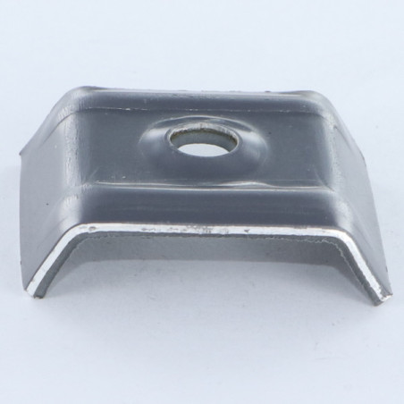 1 x Kalotten mit wasserfesten EPDM-Dichtung 30x25 Aluminium RAL7015 schiefergrau