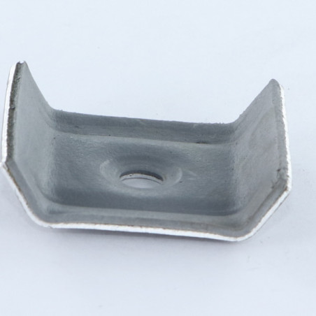 1 x Kalotten mit wasserfesten EPDM-Dichtung 30x25 Aluminium RAL7015 schiefergrau