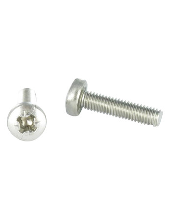 1 x Metallschrauben Zylindrischer Flachkopf...
