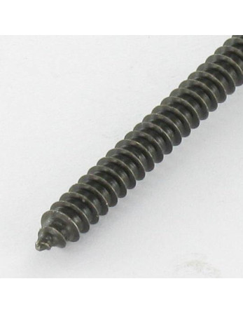 1 x Blechschraube Edelstahl A2 Schwarz breitem...