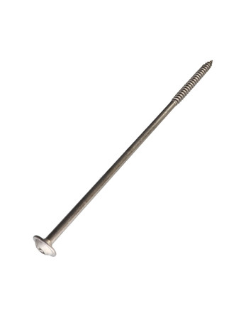 1 x Spanplattenschrauben Edelstahl A2 8x220 Mit...