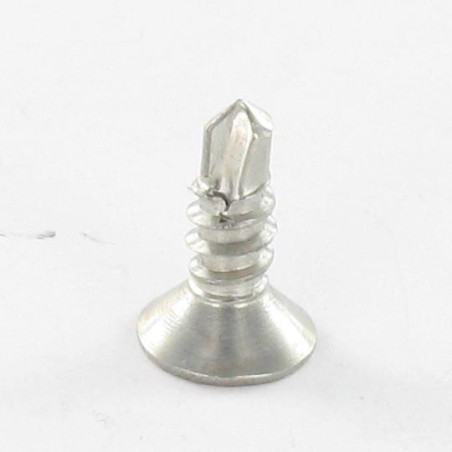 1 x Selbstbohrende Schrauben Edelstahl A2 Senkkopfschraube Carr 4,8 x 32 Viereckig 2
