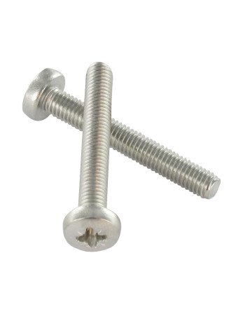 1 x Metallschrauben breitem gewölbtem kopf Pozi...