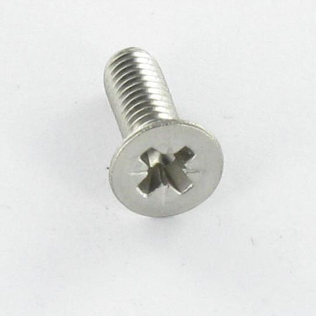 1 x Metallschrauben Edelstahl A2 Senkkopfschraube Pozi PZ3 M4X35