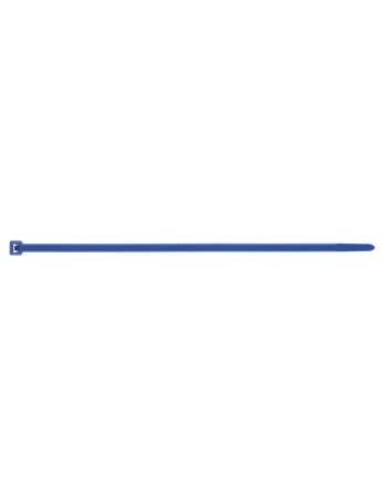 1 x Schlauchschelle Nylon Blau 4,8 x 200
