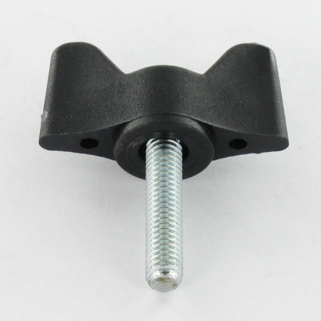 1 x Flügelschrauben mit Kreuzgriff schwarzes Nylon M6X40