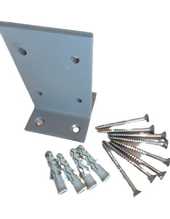 1 x KIT Montageplatte BEIN Von STÄRKE Grau