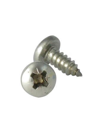 1 x Blechschraube Edelstahl A2 breitem...