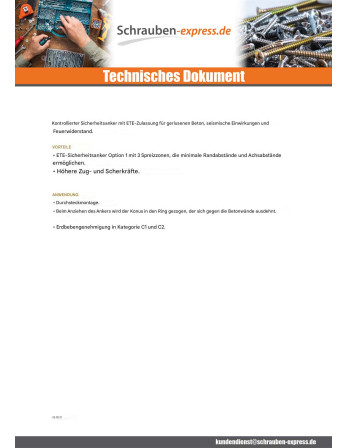 1 x Kopfschraube (mit Mutter) BOZELENANKER...