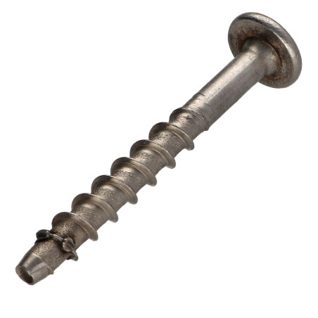 1 x Betonschraube Kopf Flachkopf T30 Edelstahl A4 7,5 x 50
