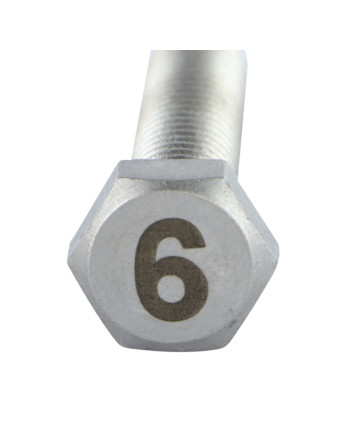 1 x Metallschrauben Sechskantkopf 8x35...