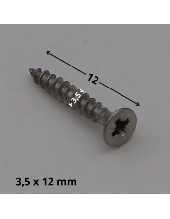 1 x Spanplattenschrauben Edelstahl A2...