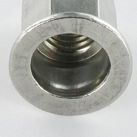 1 x Blindnietmuttern Edelstahl Flachkopf Sechskant M6x16 INPTH 30