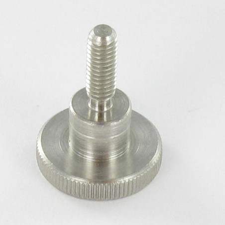 1 x Metallschrauben Gerändelt M5x10 Edelstahl A1