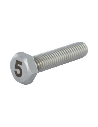 1 x Metallschrauben Sechskantkopf 8x35...