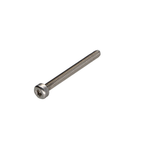 1 x Metallschrauben Zylindrischer Flachkopf T8 Edelstahl A2 M2,5 x 20 Mit Gewinde 17,5 Mikroschrauben