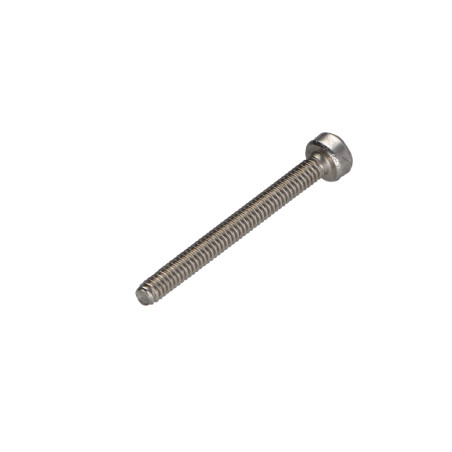 1 x Metallschrauben Zylindrischer Flachkopf T8 Edelstahl A2 M2,5 x 20 Mit Gewinde 17,5 Mikroschrauben
