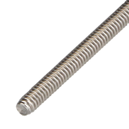 1 x Metallschrauben Zylindrischer Flachkopf T8 Edelstahl A2 M2,5 x 20 Mit Gewinde 17,5 Mikroschrauben