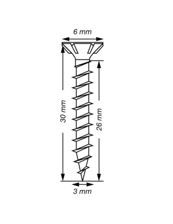 1 x Spax T-STAR MEHR Senkkopfschraube T10...
