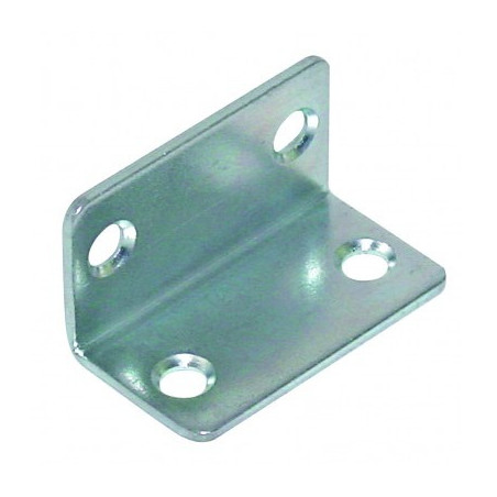 1 x Halterungen 25x25x45 4 Löcher Durchmesser 6 Verzinkt