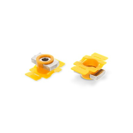 1 x Muttern Schiene Edelstahl A2 19,5 x 34,5 x 6 M6 HELFEN Befestigung